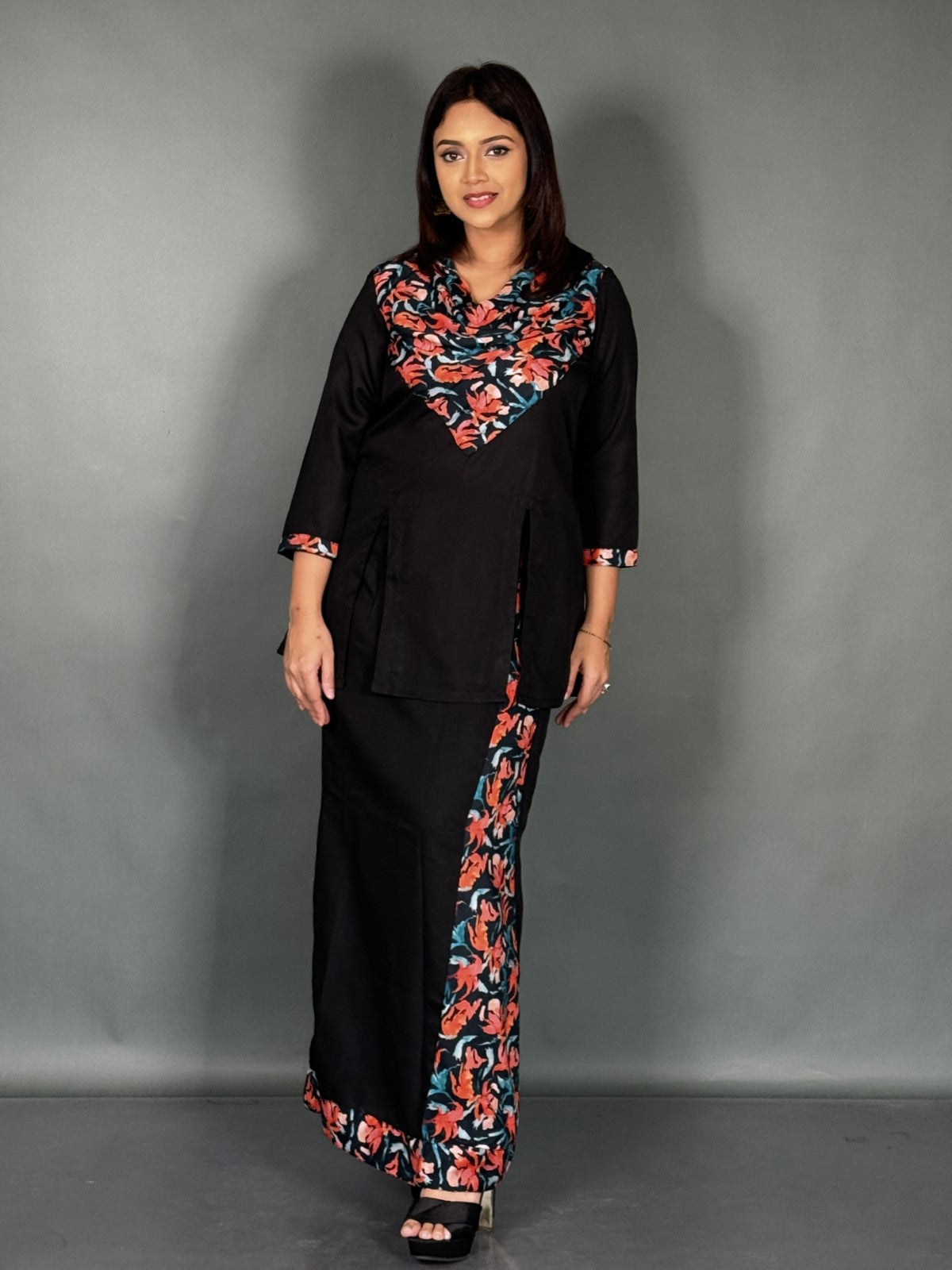 Midnight Palash Bloom Fusion Party Set