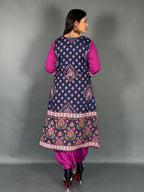 Bohonique Plus Size Jacket Print Set