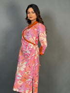 Rustic Chic Printed Cotton Corporate Kurti