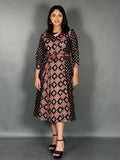 Moonlit Black Multi Print Princess Fit Fusion Dress