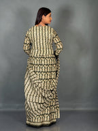 Olive Ethnic Plus Size Insta Saree Set