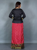 Midnight Black Patola Fusion Set