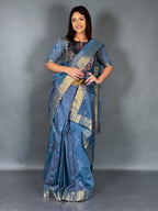 Aqua Mist CurveFit Ready to wear Saree Set