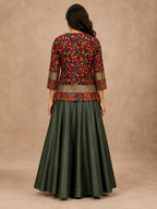 Kashmiri Kani Chanderi Fusion Set