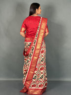 Curvy Grace Patola Ready-to-Wear Saree Set