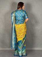 Emerald Breeze Plus Size Patola Insta Saree Set