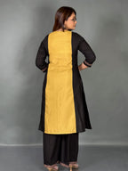 Midnight Mustard Cotton Co-Ord Set
