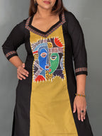 Midnight Mustard Cotton Co-Ord Set