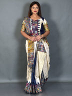 Desert Loom Lambani Semi Motka Tussar Insta Saree