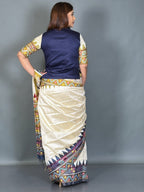 Desert Loom Lambani Semi Motka Tussar Insta Saree