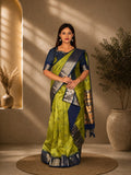 Ethereal Charm Bomkai Semi Silk Insta Saree