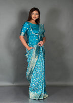 Neel Firoza – Designer Semi Silk Insta Saree Set