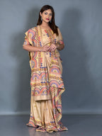 Tussar Muse Lambani Luxe Insta Saree Set