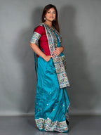 Peacock Royale Lambani Tussar Insta Saree Set