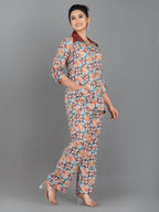 Fusions Dress Two Pieces cotton co-ord set Multicolour Geometrical print