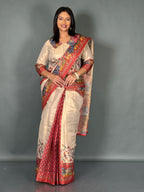 Celestial Gold Tissue Tussar Insta Saree