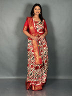 Curvy Grace Patola Ready-to-Wear Saree Set
