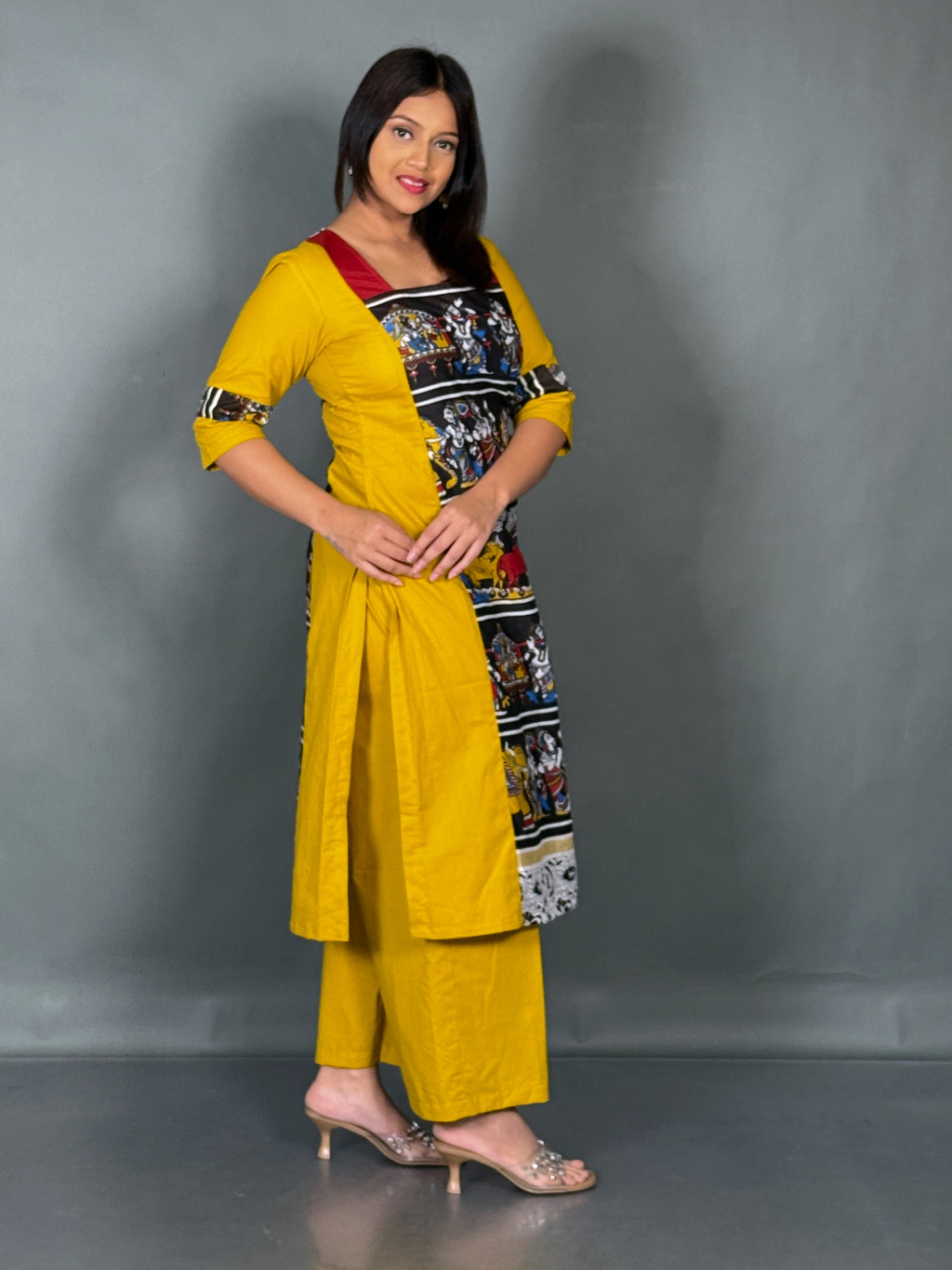 Sunlit Kalamkari Organic Cotton Co-Ord Set
