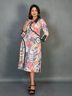 Simply Elegant Plus Size Printed Kurti