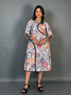 Simply Elegant Plus Size Printed Kurti