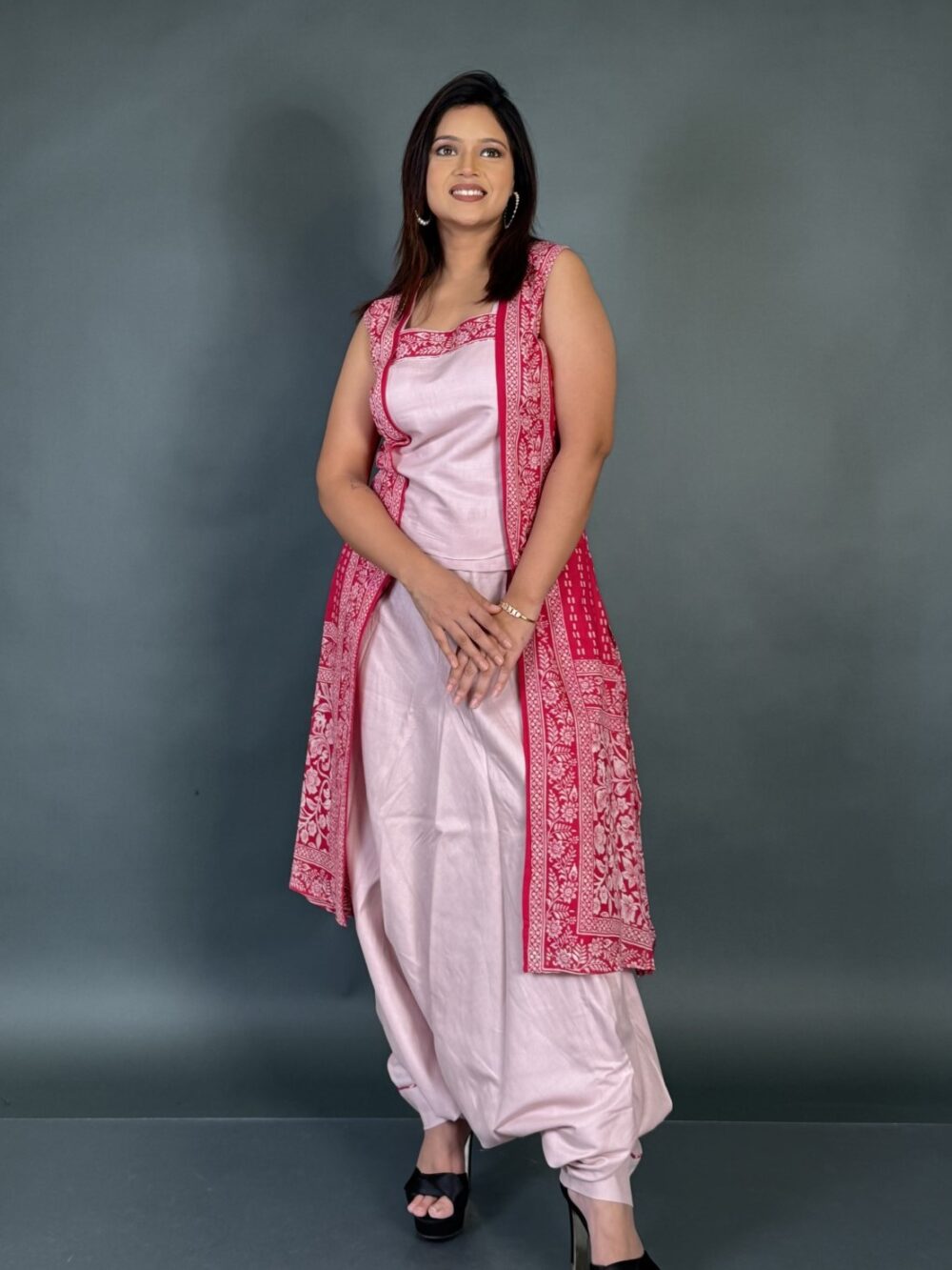 RaniBohonick Fusion Asymmetry – Pink Fusion Co-ord Set