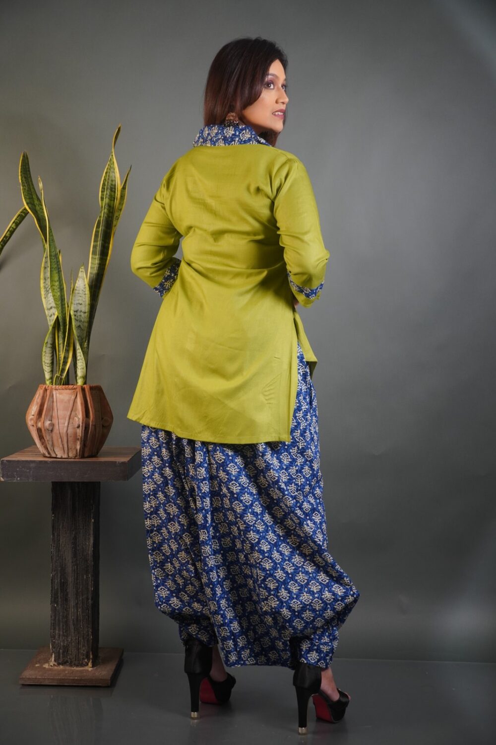 Indigo Bloom: Green & Indigo Bohonique  Set - Image 5