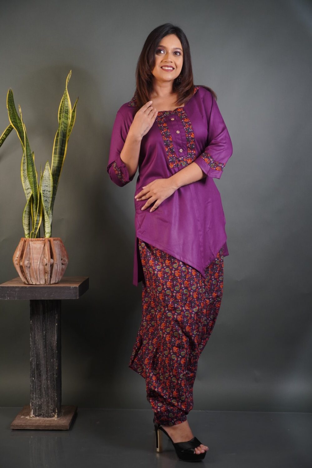 Boho Bloom Wine & Orange Bohonique Set - Image 2