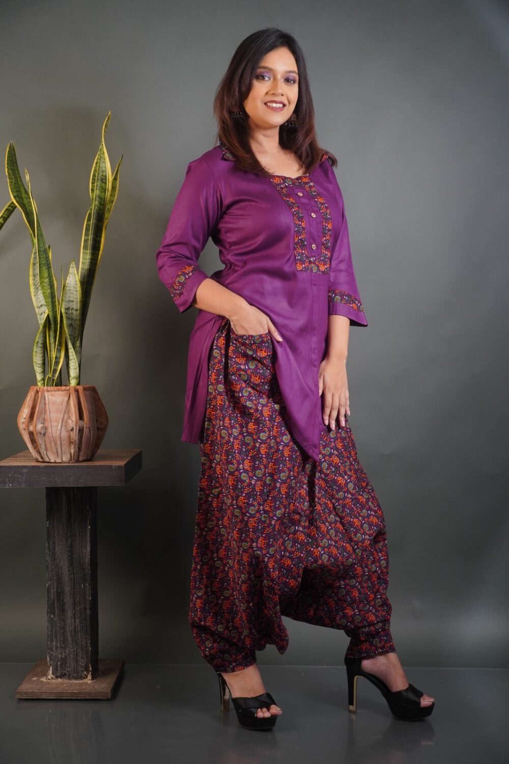 Boho Bloom Wine & Orange Bohonique Set - Image 3